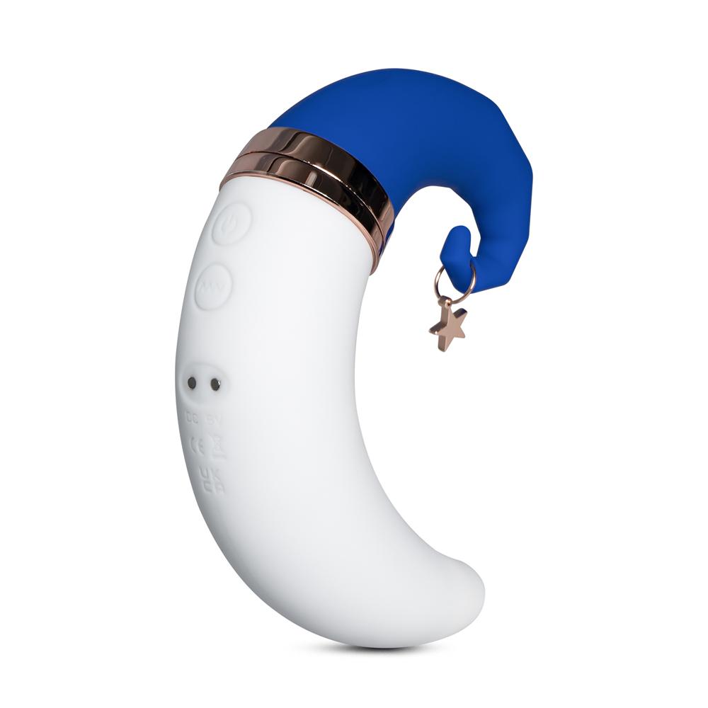 10-Speed Moon Vibrator with Clitoral Sucking Function