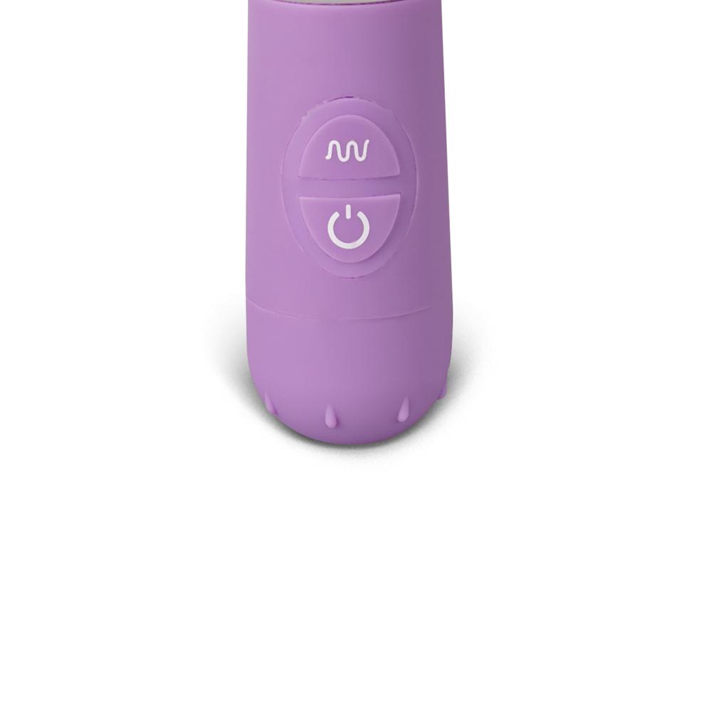 10-Speed Purple Silicone G-Spot Vibrator