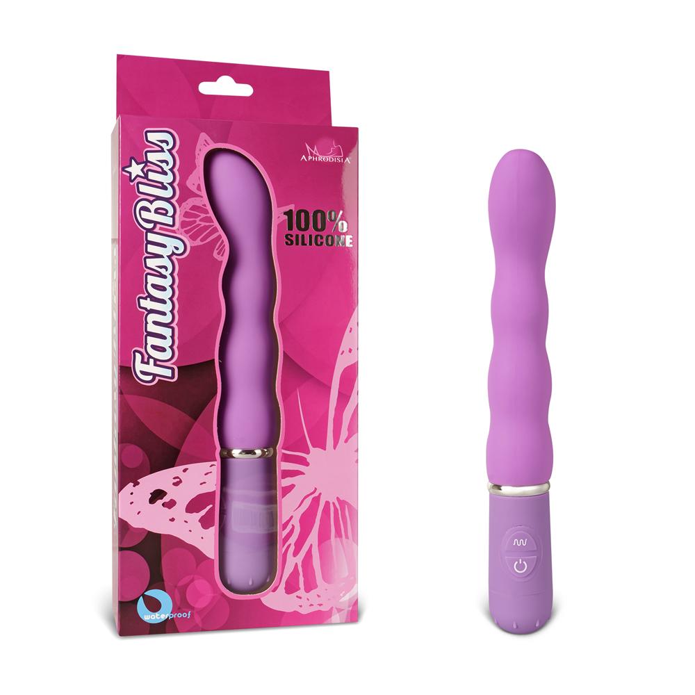 10-Speed Purple Silicone G-Spot Vibrator