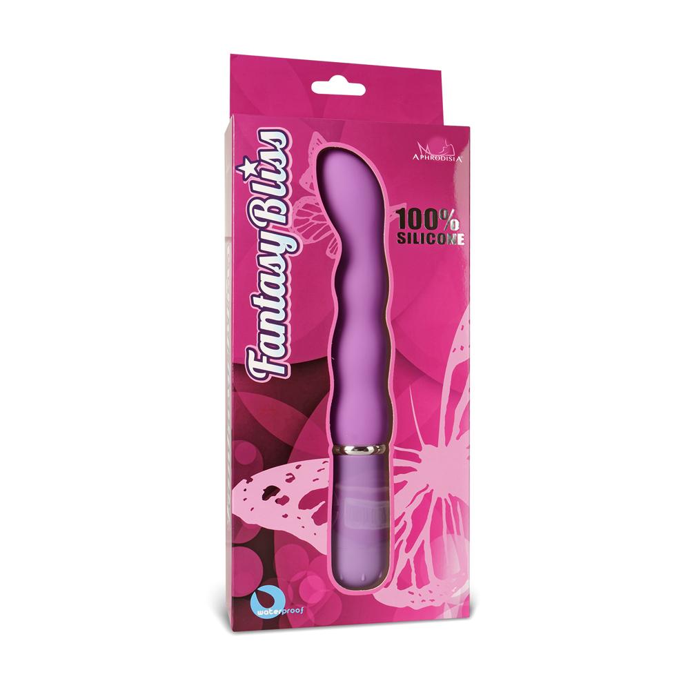 10-Speed Purple Silicone G-Spot Vibrator