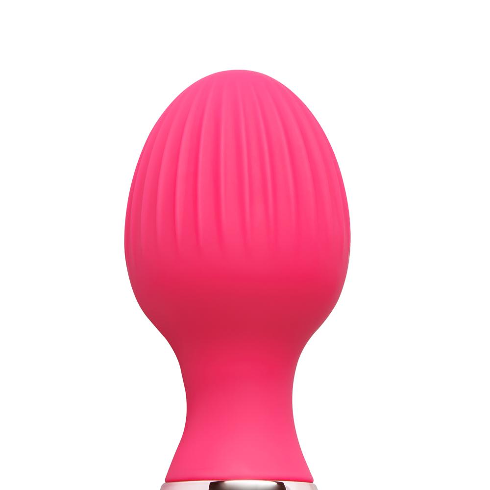 10-Speed Red Color Silicone Double Ended Wand Massager