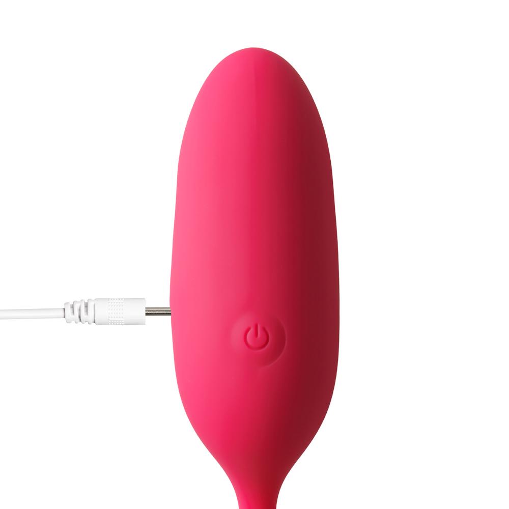 10-Speed Red Color Vibrating Egg with App Control