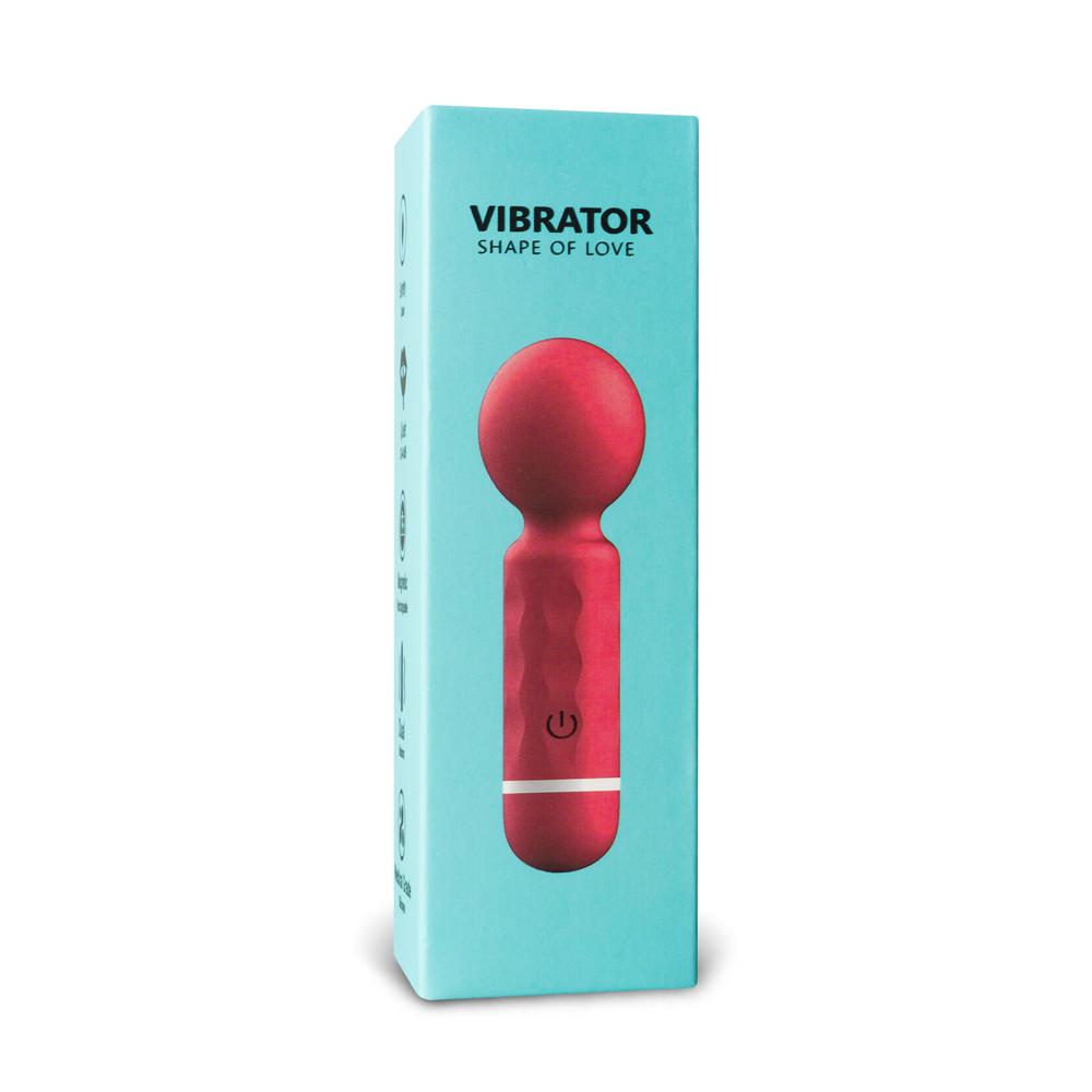 10-Speed Silicone USB Rechargeable Mini Vibrator