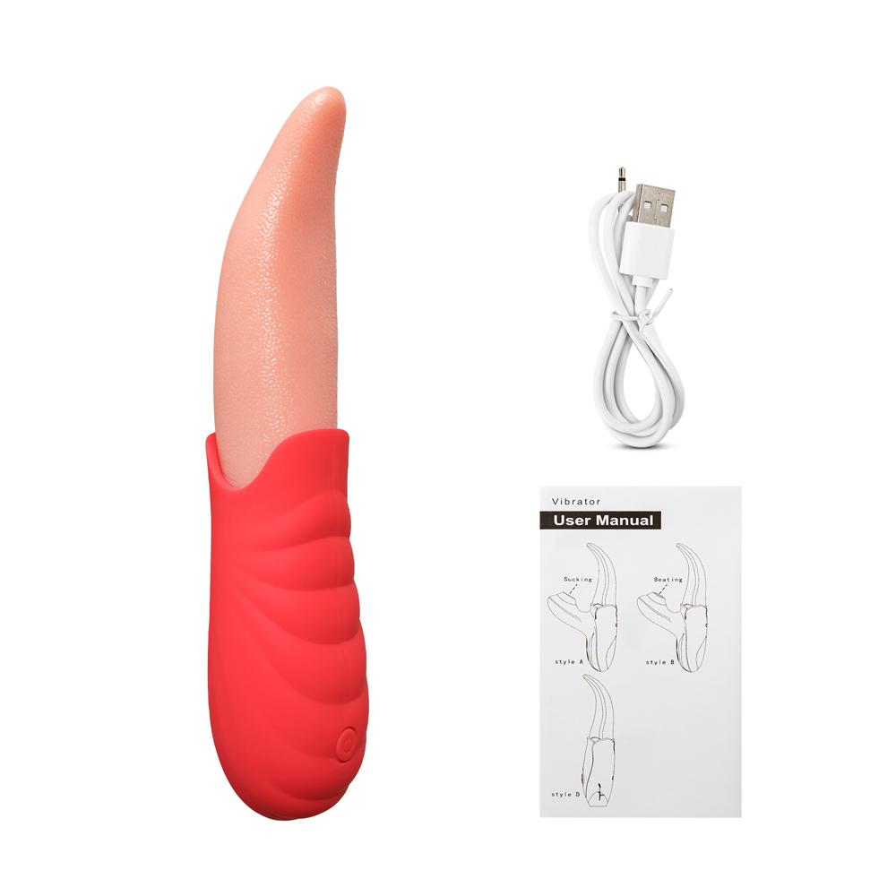 10-Speed Silicone Vibrating Tongue