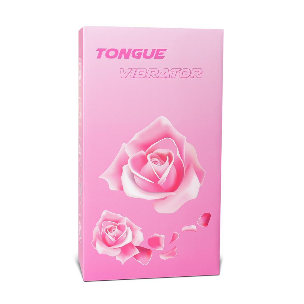 10-Speed Silicone Vibrating Tongue with Sucking Function