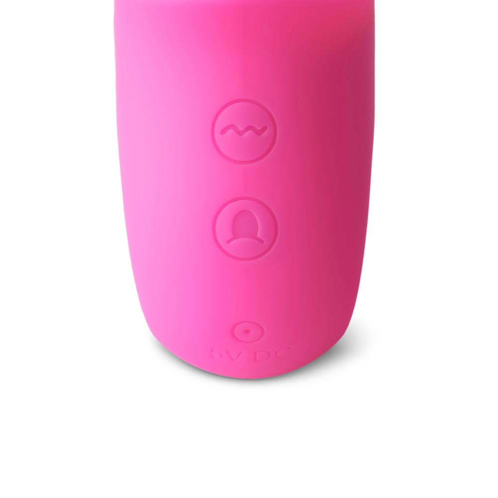 10-Speed Silicone Vibrator with Vibrating Tongue