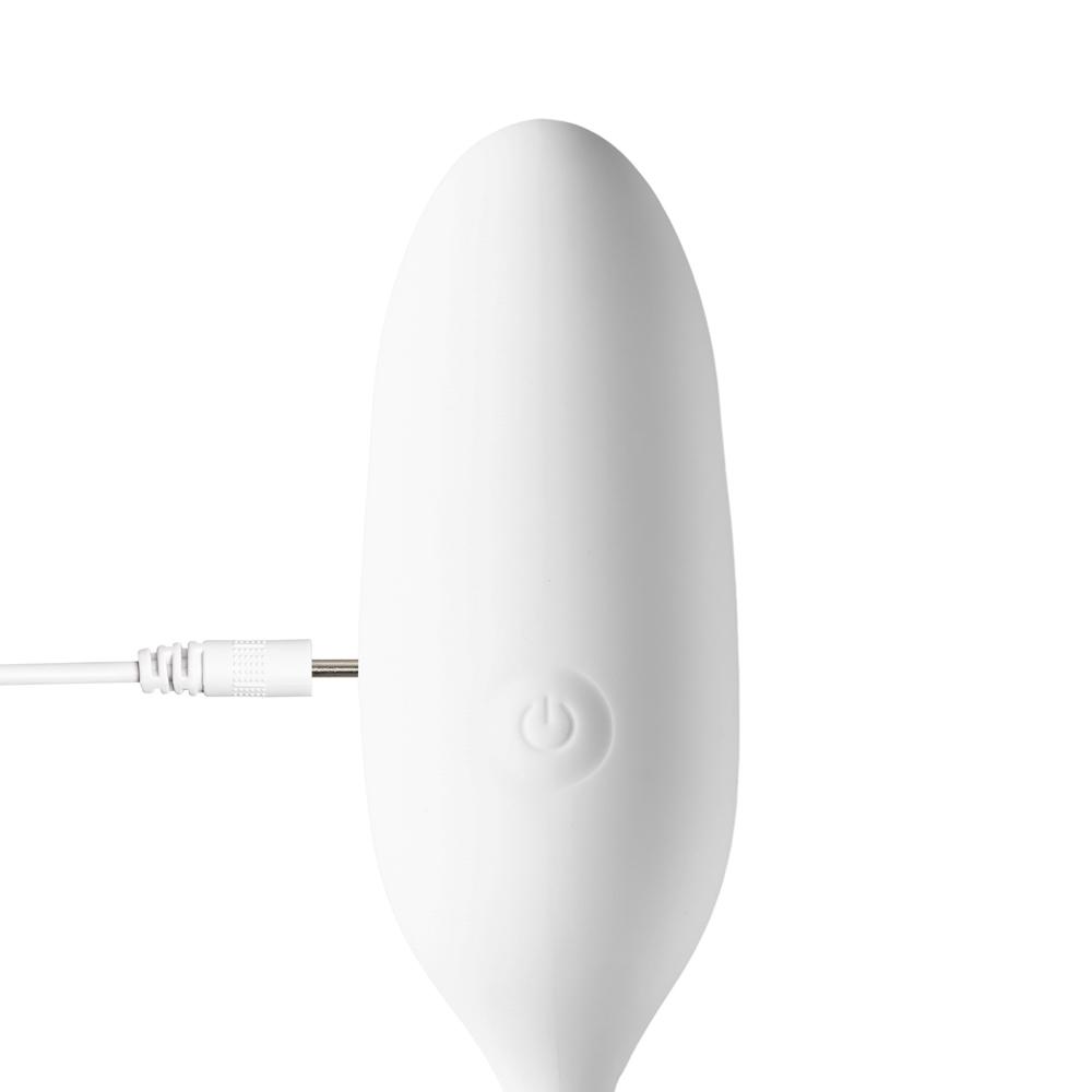 10-Speed White Color Vibrating Egg with App Control