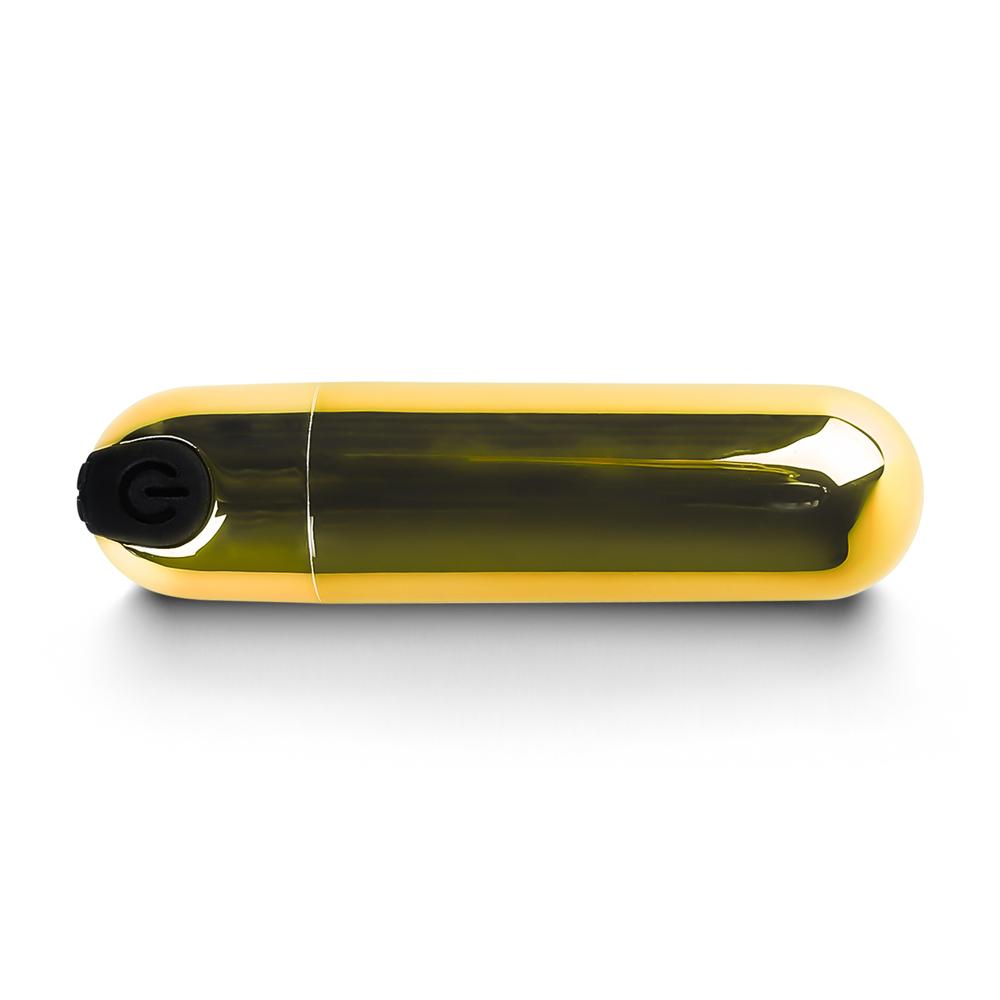 10 Speeds Gold Color USB Recharging Vibrating Bullet