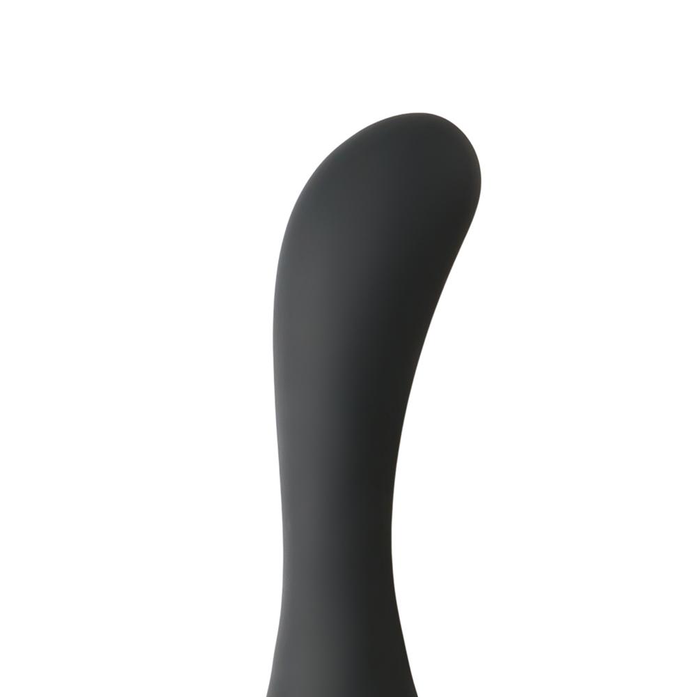 10 Speeds Medical Grade Silicone Prostate Stimulator in Black Color