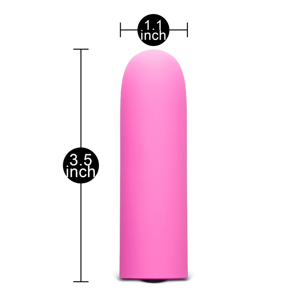 10 Speeds Pink Color Rechargeable Vibrating Bullet