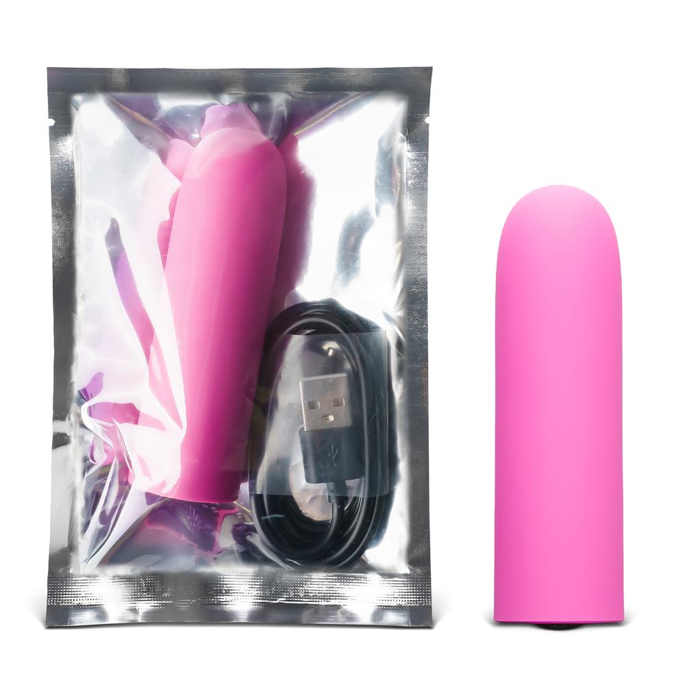 10 Speeds Pink Color Rechargeable Vibrating Bullet