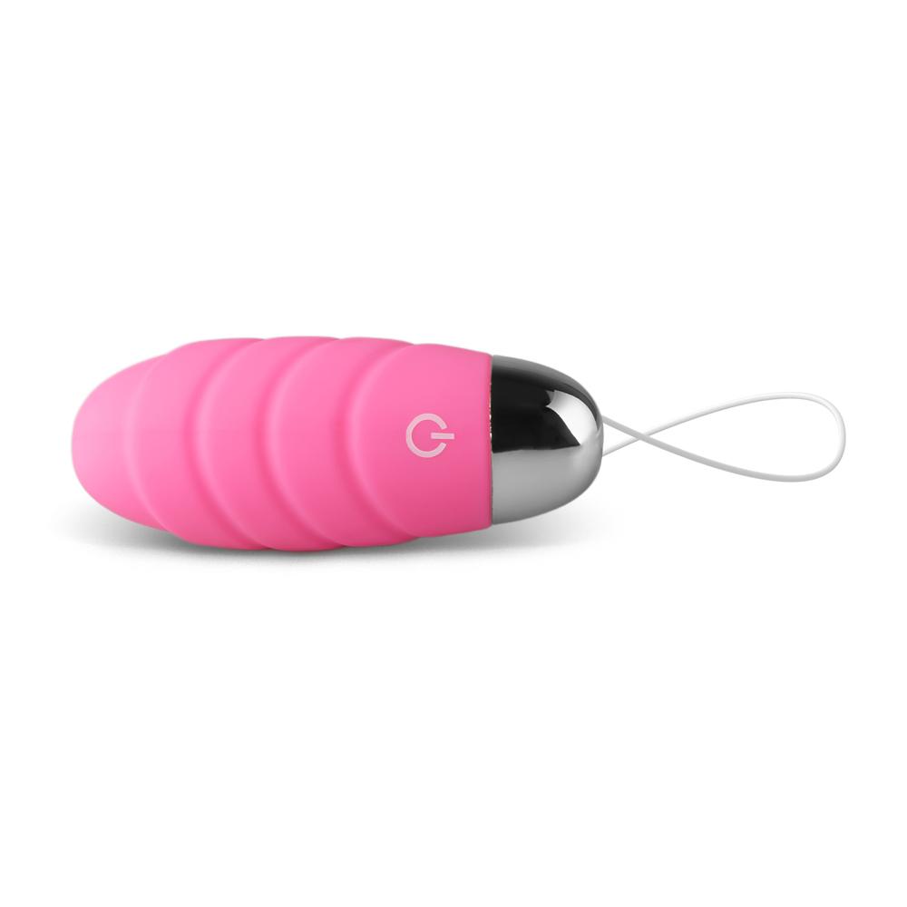 10 Speeds Pink Rechargeable Remote Control Vibrating Egg