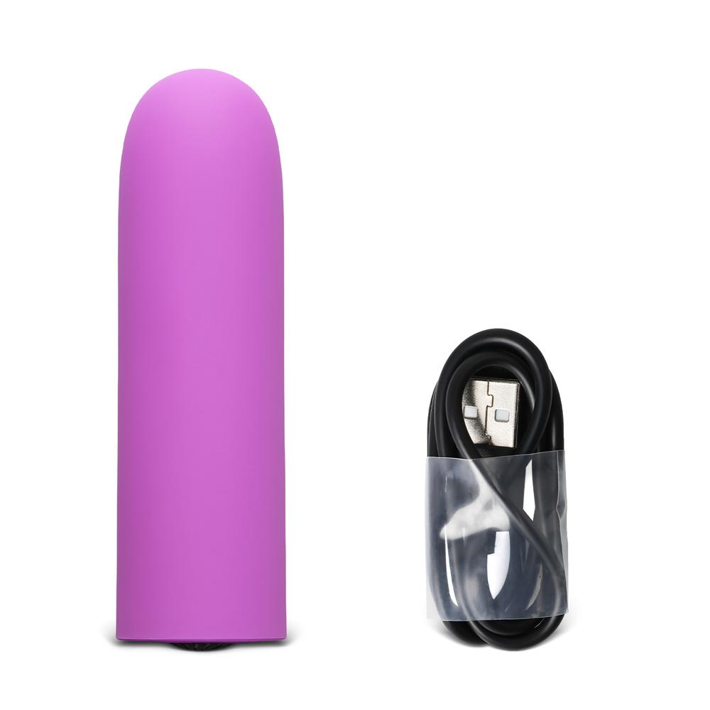 10 Speeds Purple Color Rechargeable Vibrating Bullet