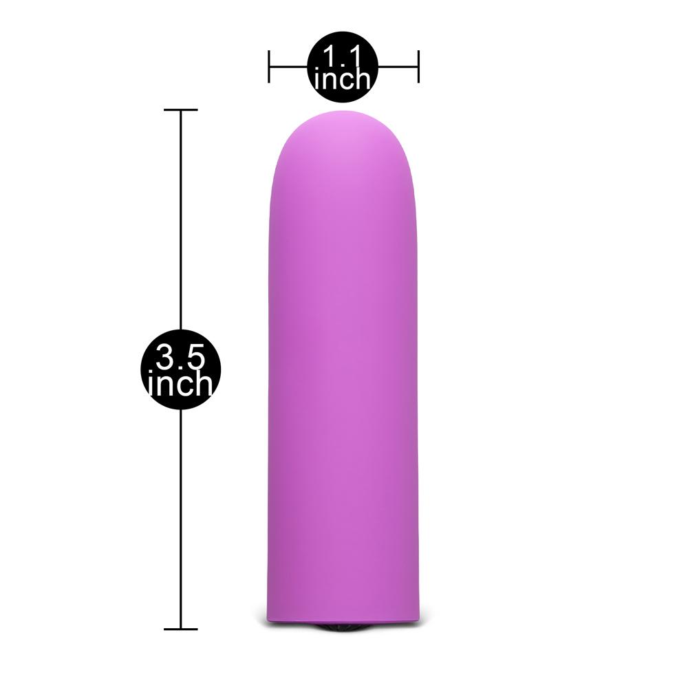 10 Speeds Purple Color Rechargeable Vibrating Bullet