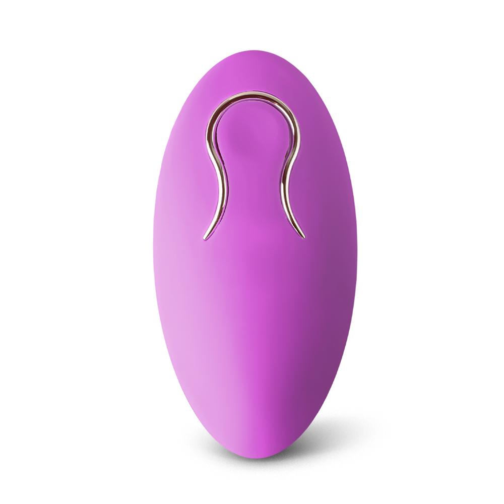 10 Speeds Purple Rechargeable Remote Control Vibrating Egg