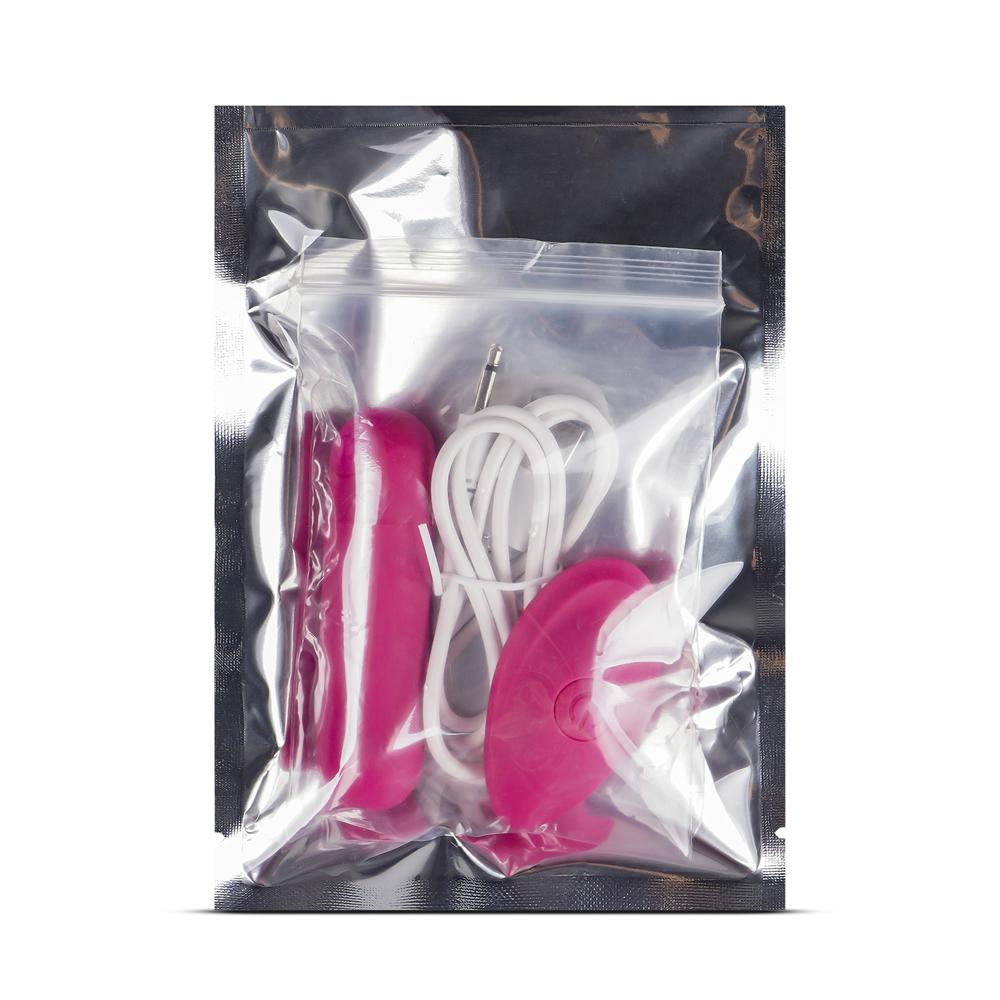 10 Speeds Rechargeable Remote Control Pink Color Vibrating Bullet