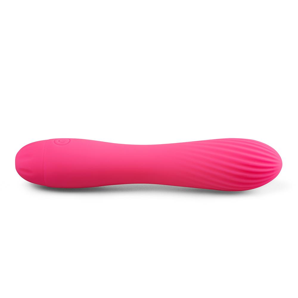 10 Speeds Rechargeable Silicone Pink Color Classic Vibrator