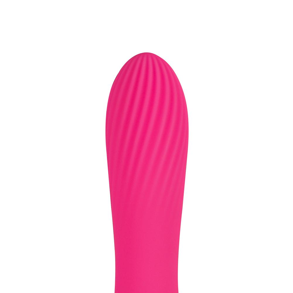 10 Speeds Rechargeable Silicone Pink Color Classic Vibrator