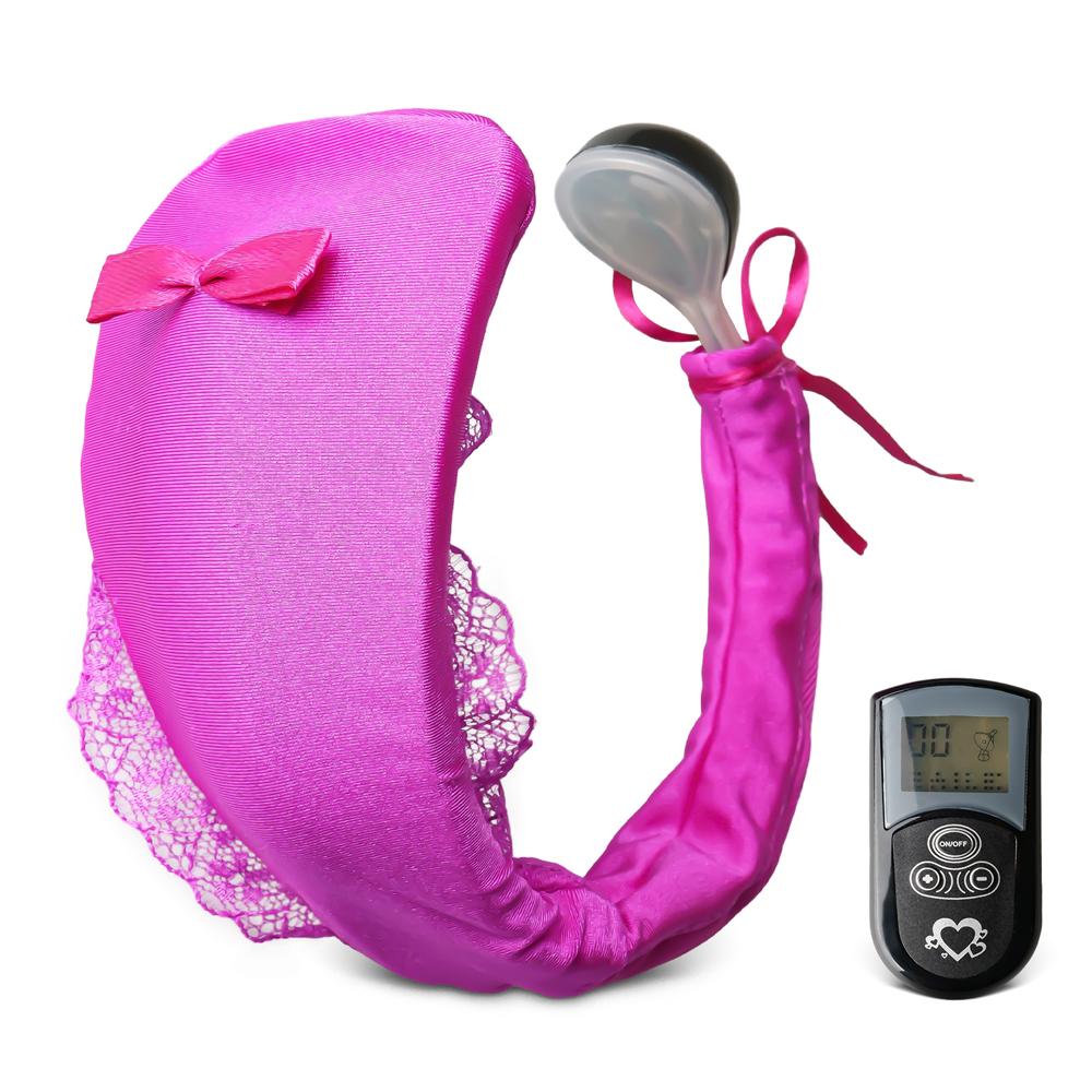 10 Speeds Remote Control Vibrating Underwear (LCD Screen)