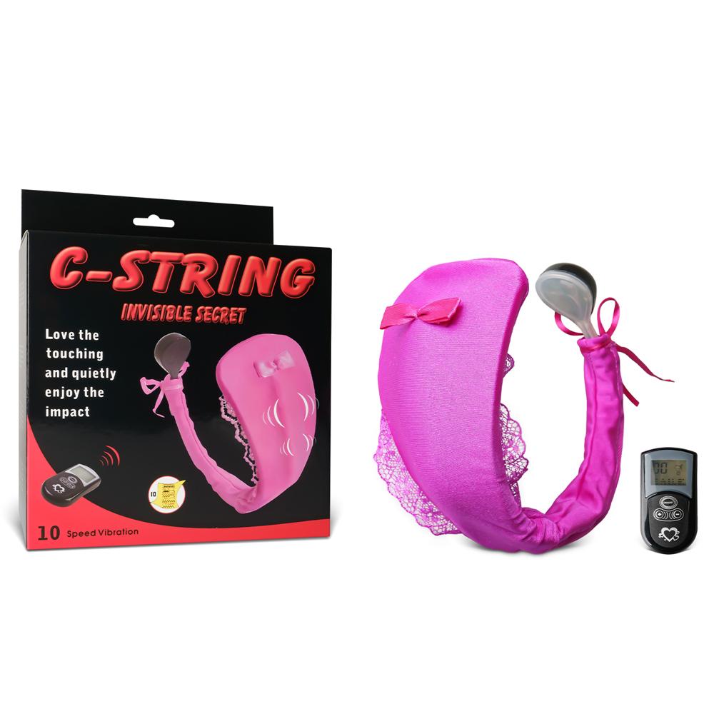 10 Speeds Remote Control Vibrating Underwear (LCD Screen)