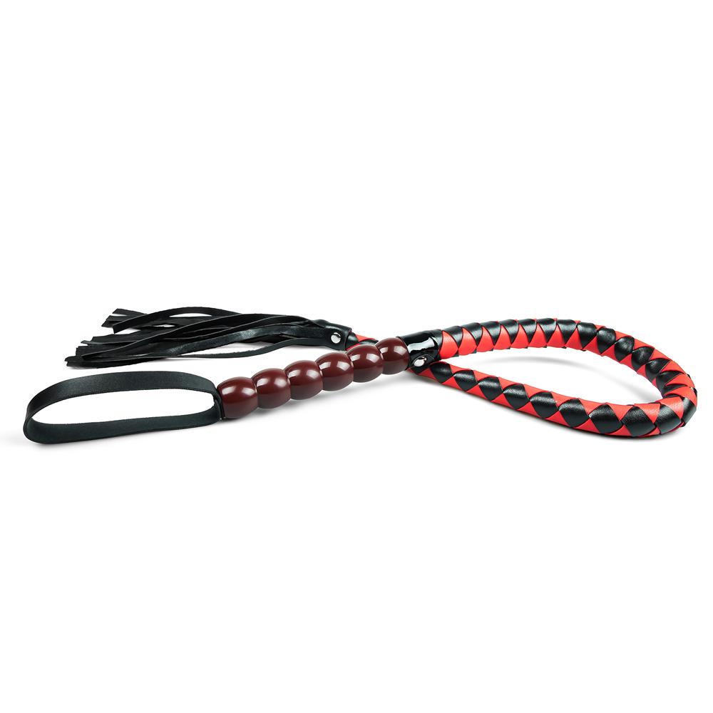 103 CM Black and Red Whip