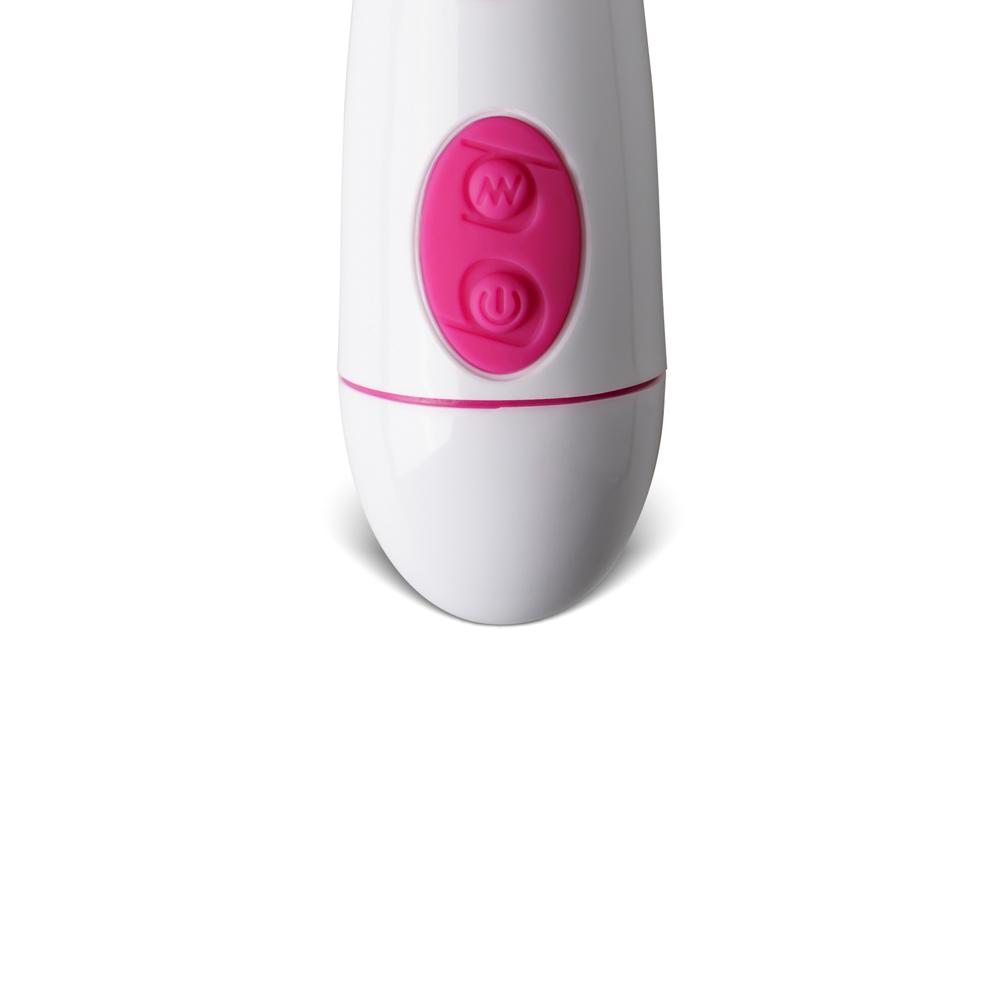 12-Speed Magenta Color Silicone Tongue Vibrator