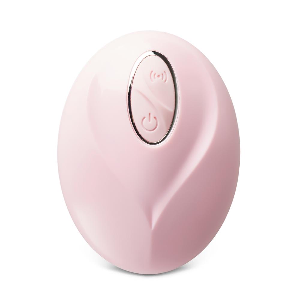 12-Speed Pink Rechargeable Vibrating & Sucking Egg