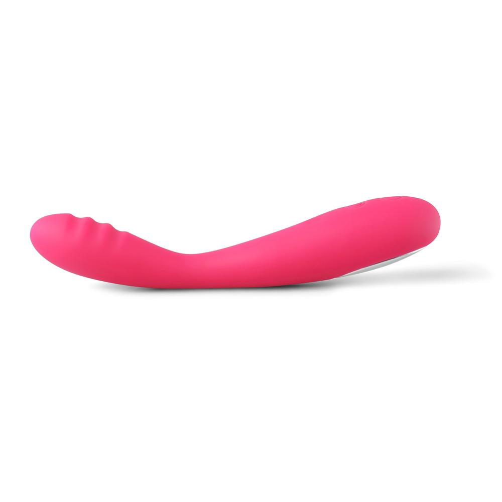 12-Speed Red Color Silicone Classic G-Spot Vibrator