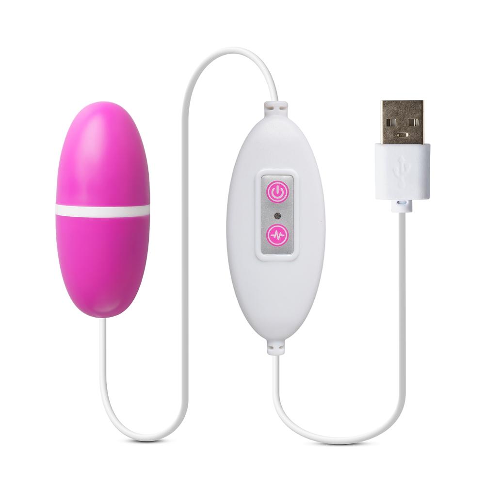 12-Speed USB Power Magenta Color Vibrating Egg