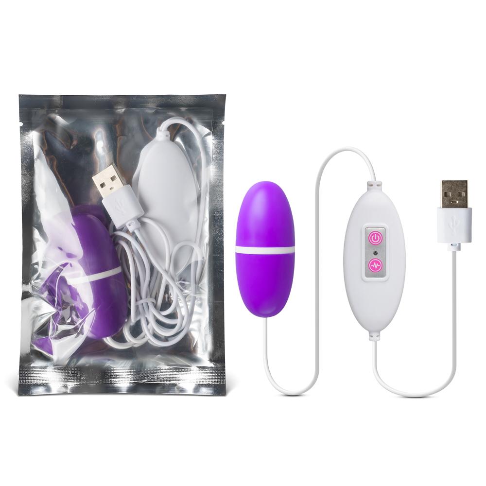 12-Speed USB Power Purple Color Vibrating Egg