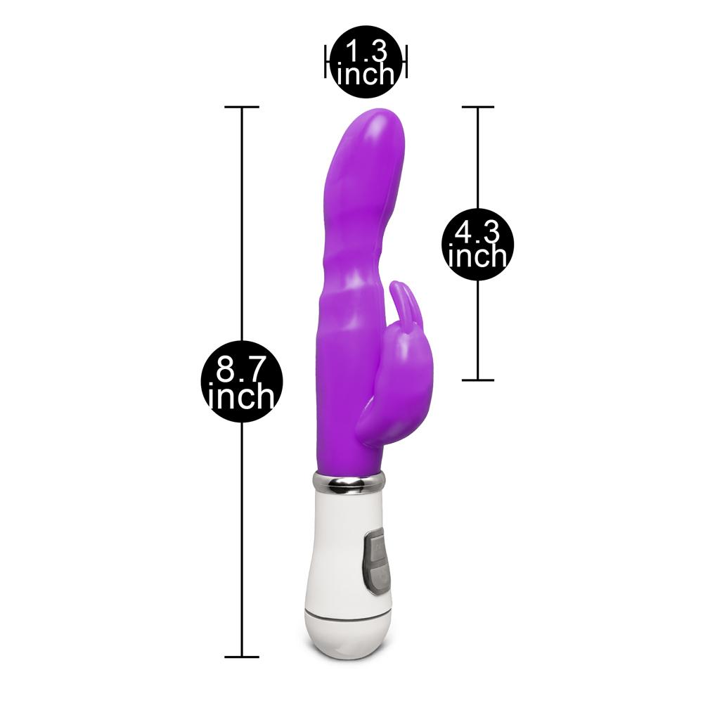 12 Speeds Purple Color Rabbit Vibrator