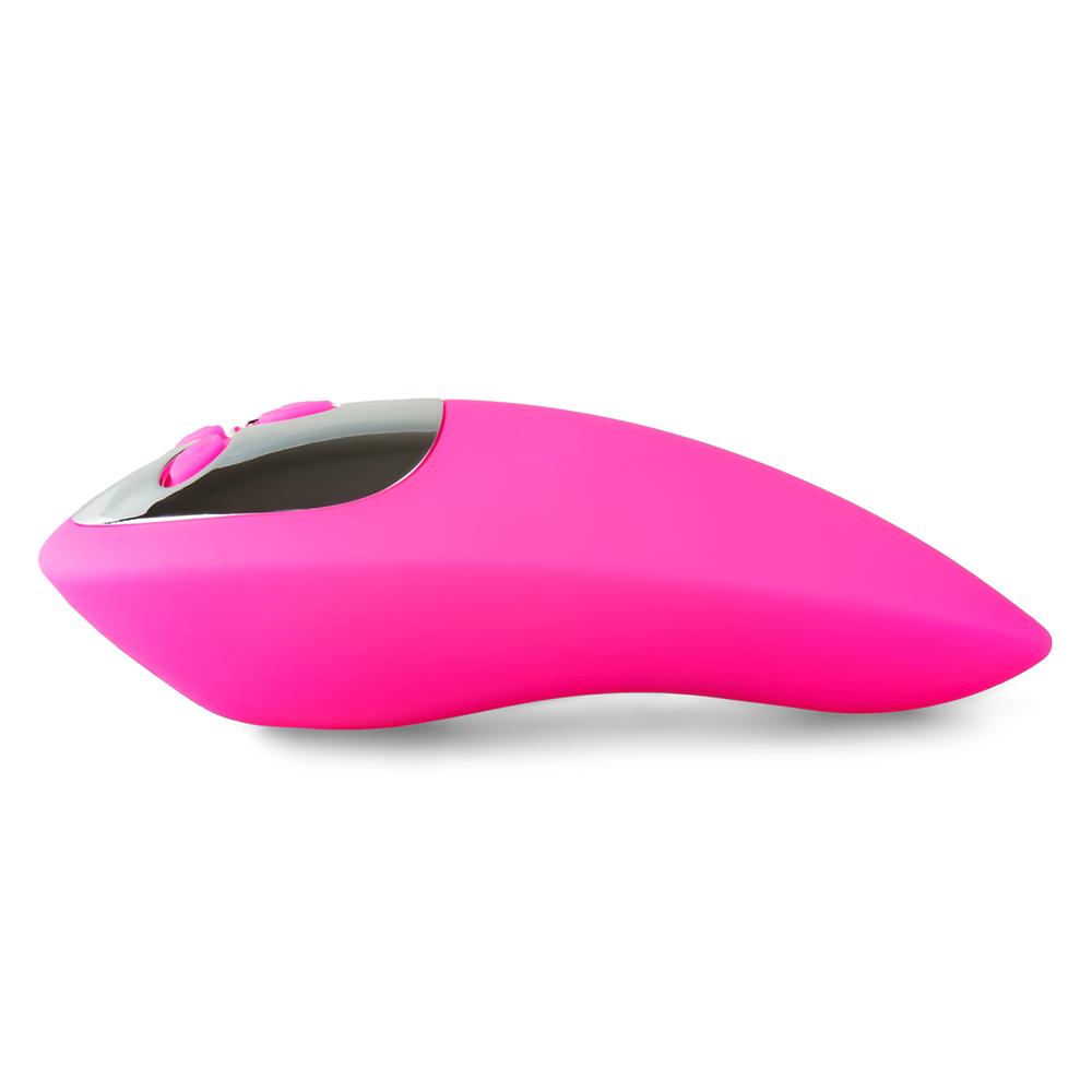 12 Speeds USB Rechargeable Magenta Color Vibrating Tongue