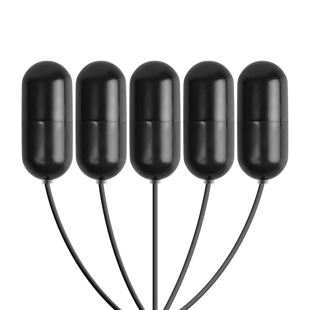 20 Speeds Black Color Penis Trainer with 5 Vibrators