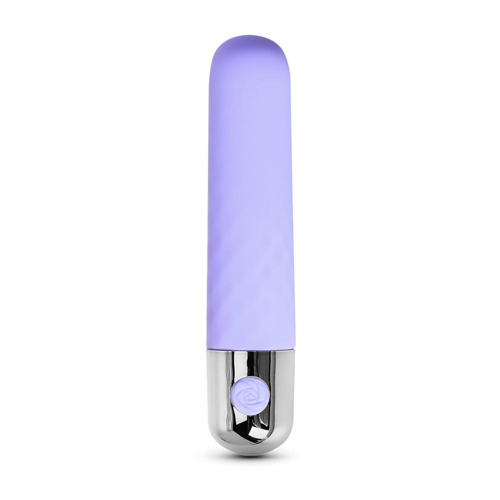 3.8'' Purple Color 10-Speed USB Recharging Silicone Vibrator