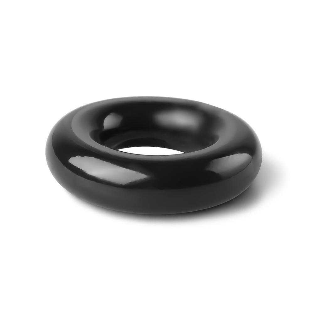 4 CM Black Color Thick Stretchy Cock Ring