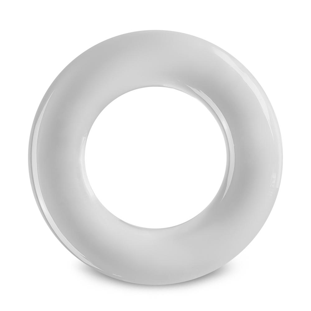 4 CM Clear Color Smooth Stretchy Cock Ring