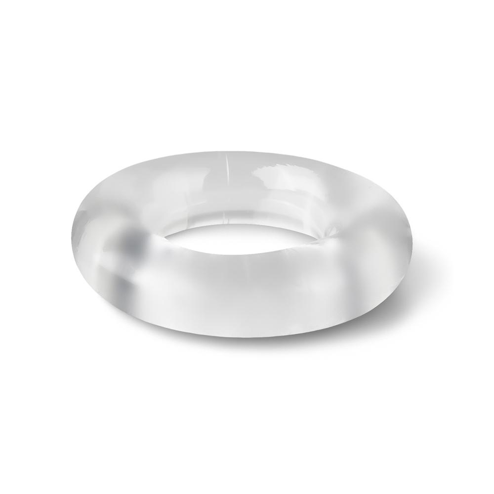 4 CM Clear Color Thick Stretchy Cock Ring