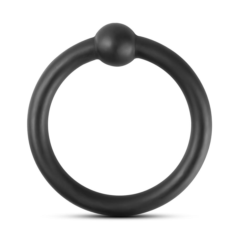 4 PCS Black Color Silicone Cock Ring Kit