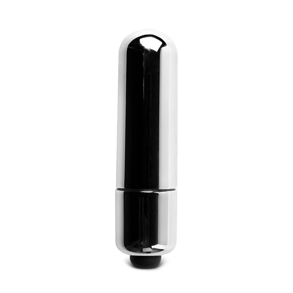 7-Speed Black Color Silicone Vibrating Rabbit Cock Ring with Realistic Dildo