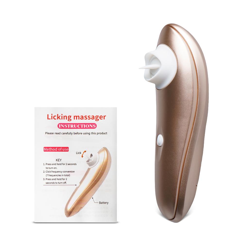 7-Speed Clitoral Stimulator with Licking Tongue