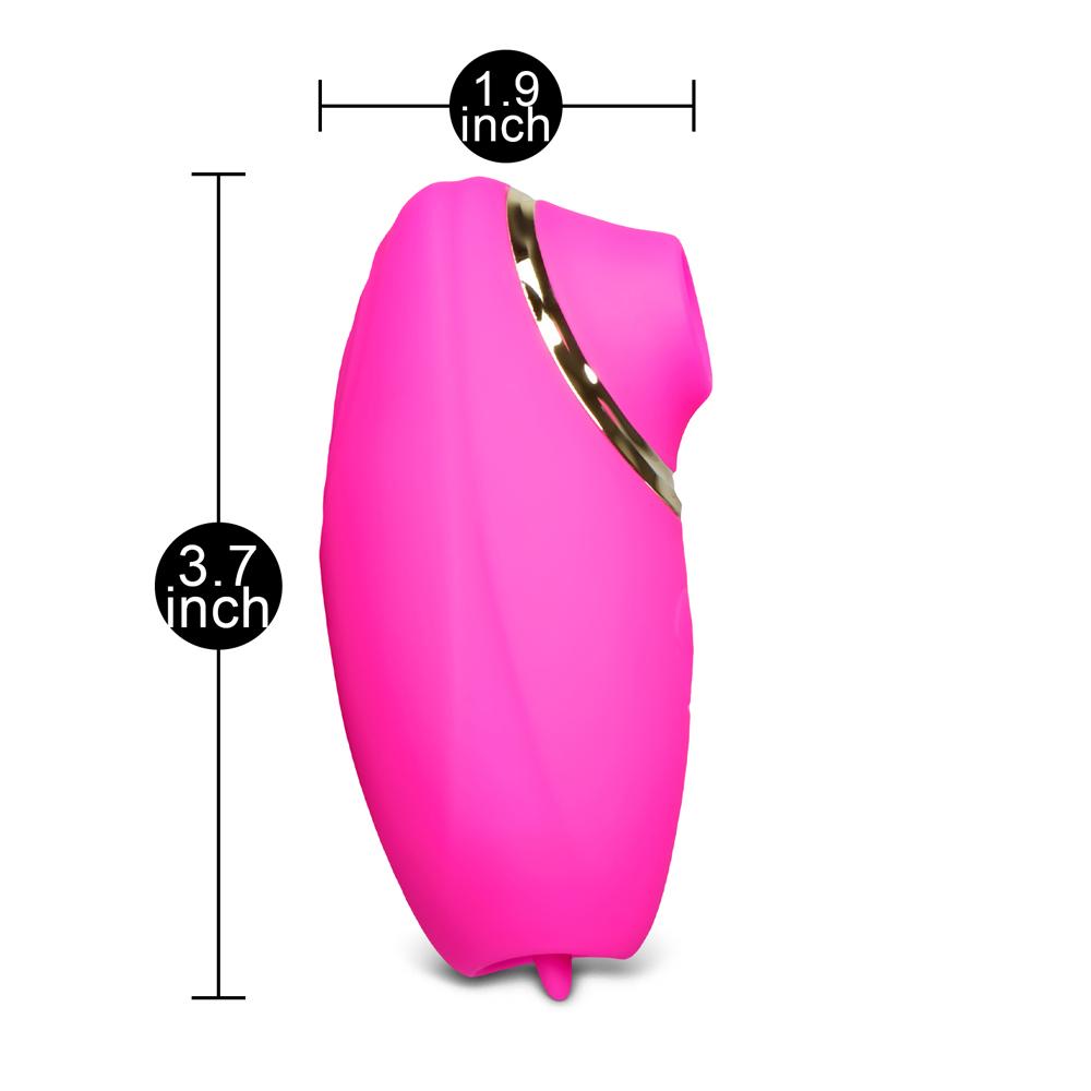 7-Speed Silicone Clitoral Stimulator with Sucking Function and Licking Tongue