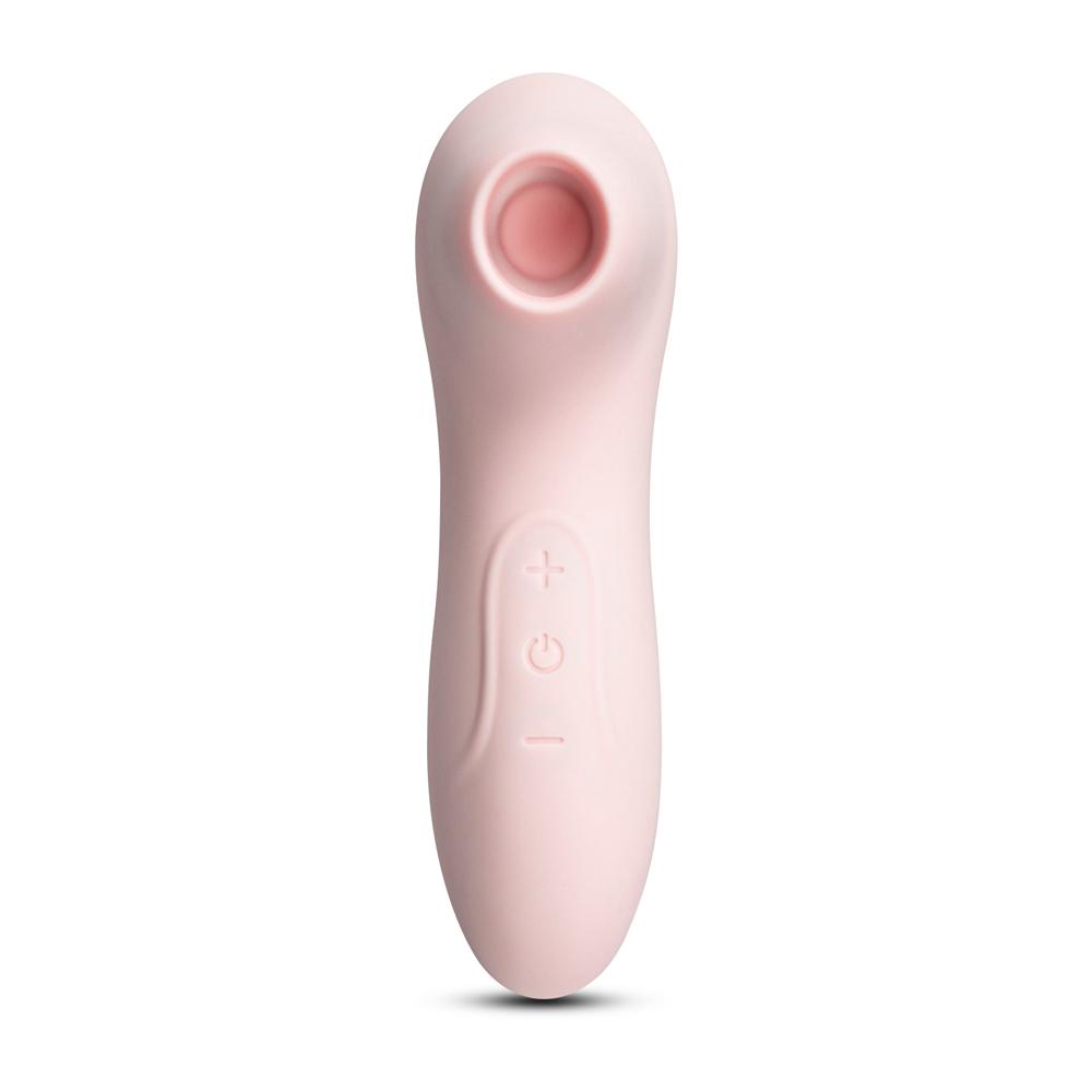 7 Speeds Flesh Color Mini Silicone Rechargeable Clitoral Stimulator ( Suction )