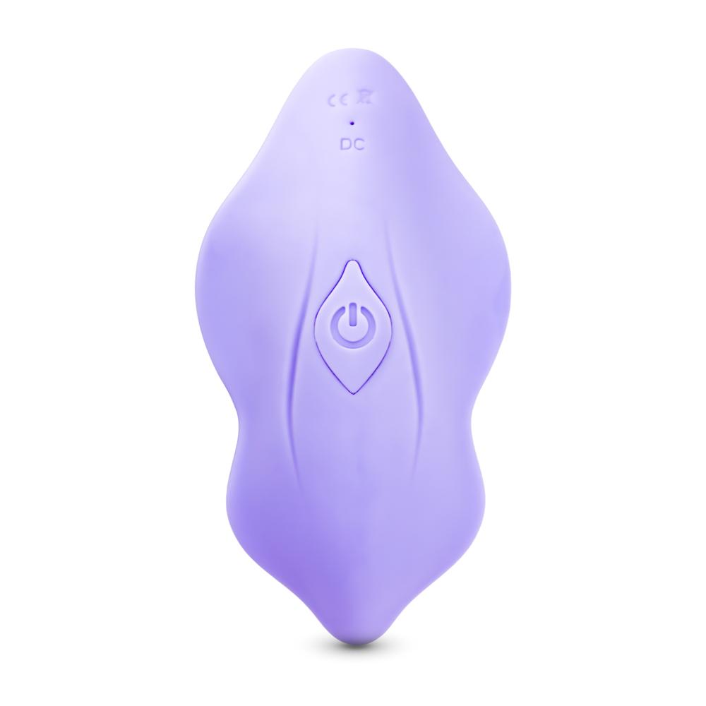 7 Speeds Purple Color Remote Control Silicone Wearable Panty Vibrator