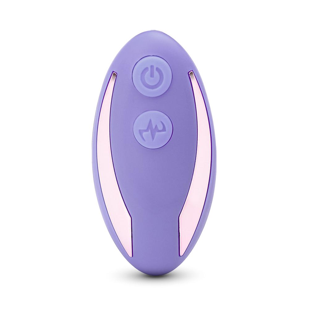 7 Speeds Purple Color Remote Control Silicone Wearable Panty Vibrator