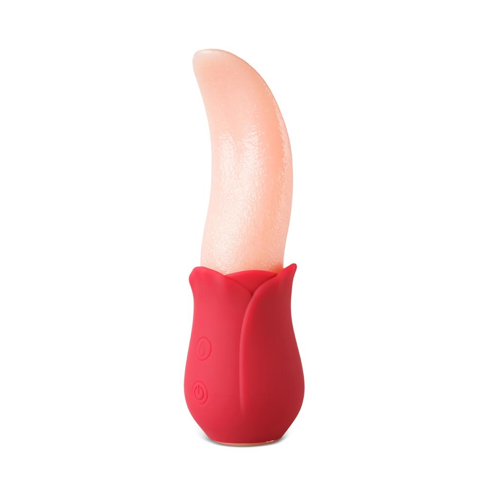 7 Speeds Realistic Silicone Vibrating Tongue