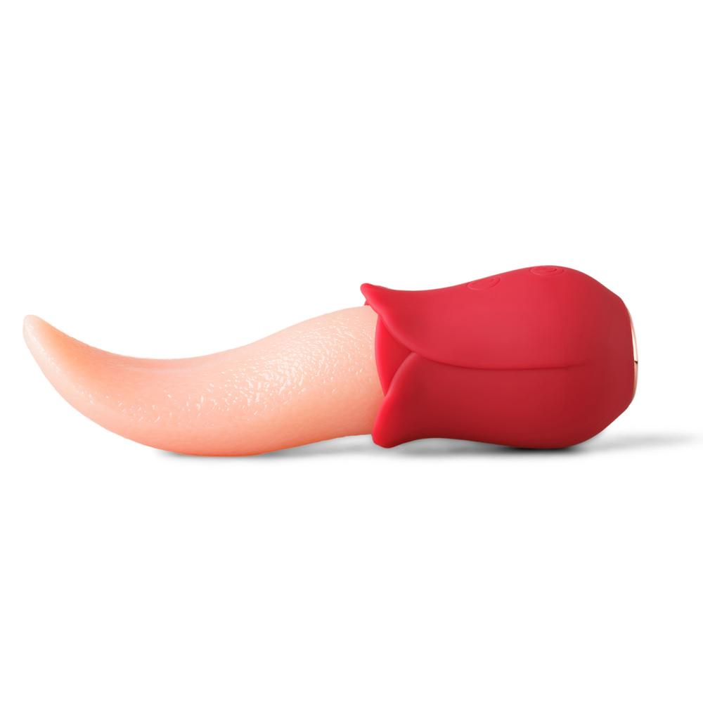 7 Speeds Realistic Silicone Vibrating Tongue