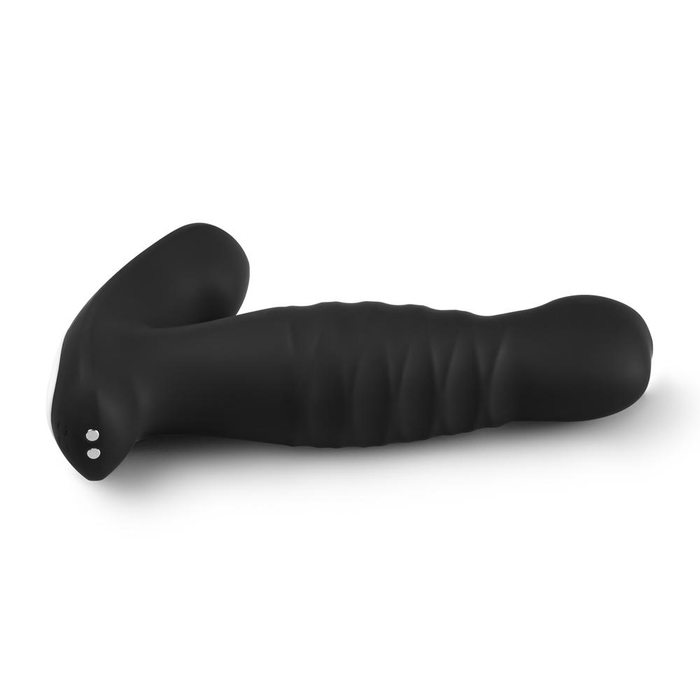 7 Speeds Remote Control Vibrating Anal Vibrator Prostate Massager with Thrusting Function