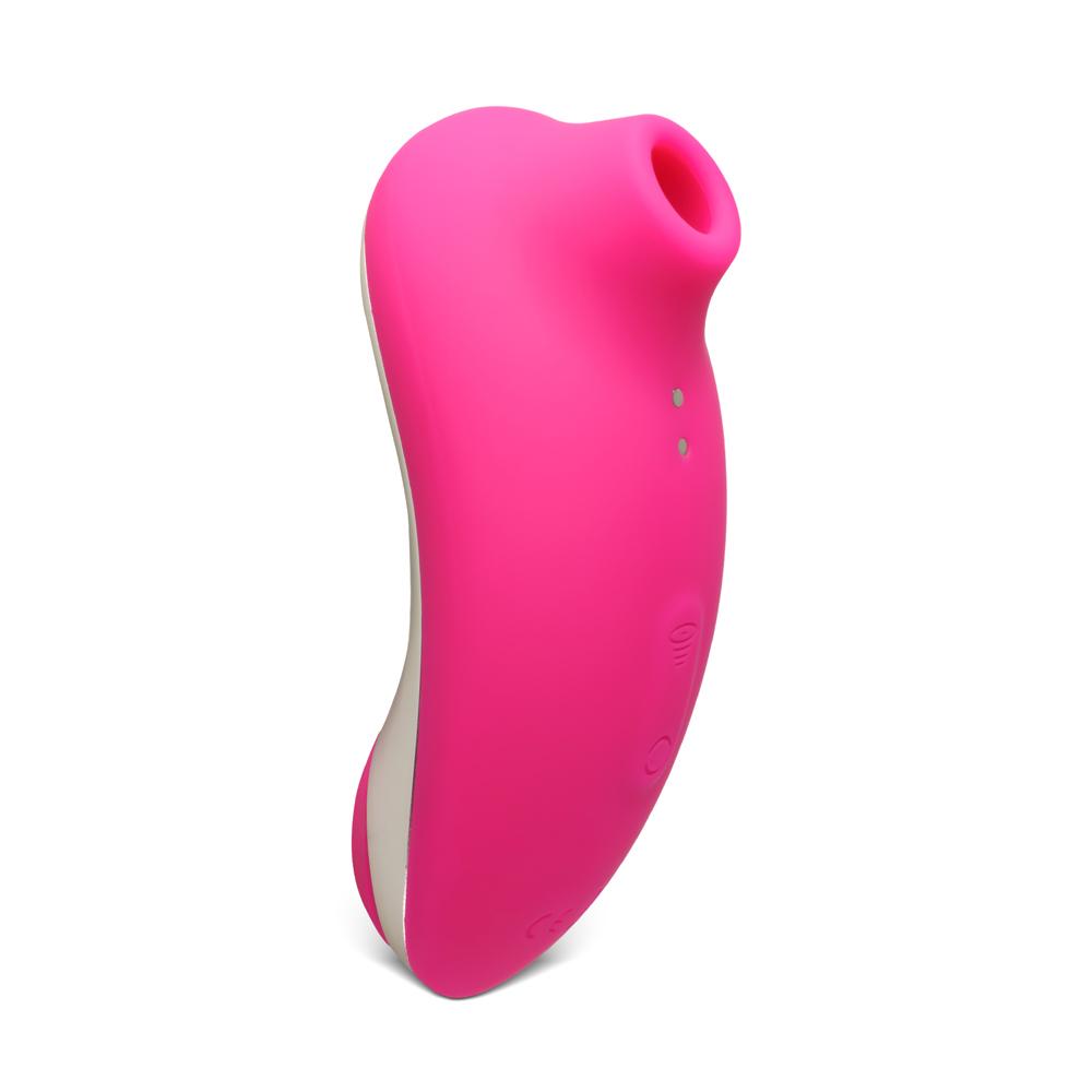 8-Speed Magenta Sucking Massager