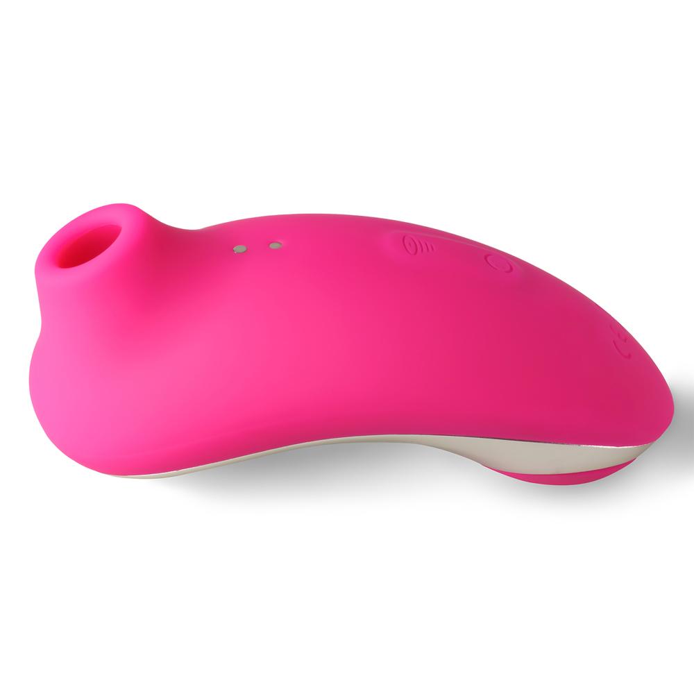 8-Speed Magenta Sucking Massager