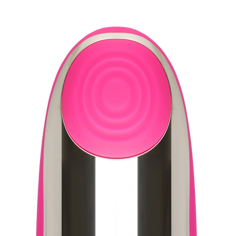 8-Speed Magenta Sucking Massager